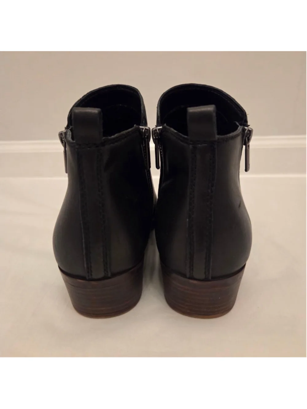 ucky Brand Black Ankle Boots Size 8.5